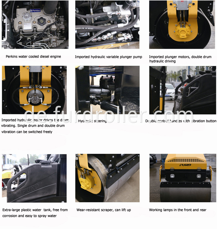 Vibratory Asphalt Road Roller